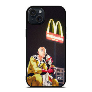 ONE PUNCH MAN X MCDONALD'S iPhone 15 Plus Case Cover
