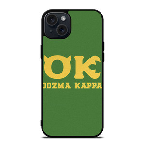 OOZMA KAPPA MONSTER INC LOGO iPhone 15 Plus Case Cover OOZMA KAPPA MONSTER INC LOGO iPhone 15 Plus Case Cover