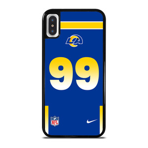 LOS ANGELES RAMS AARON DONALD 99 NFL NIKE iPhone X / XS Case Cover