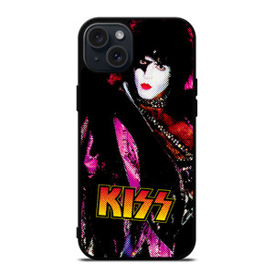 PAUL STANLEY KISS ROCK BAND 3 iPhone 15 Plus Case Cover PAUL STANLEY KISS ROCK BAND 3 iPhone 15 Plus Case Cover