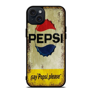 PEPSI COLA iPhone 15 Plus Case Cover