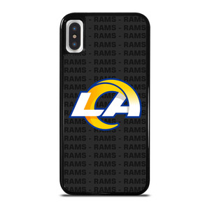 LOS ANGELES RAMS FOOTBALL TEXT iPhone X / XS Case Cover