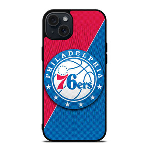 PHILADELPHIA 76ERS NBA BASKETBALL LOGO iPhone 15 Plus Case Cover