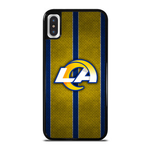 LOS ANGELES RAMS NFL METAL STRIPE iPhone X / XS Case Cover