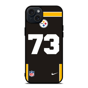 PITTSBURGH STEELERS JOE HAEG 73 NFL NIKE iPhone 15 Plus Case Cover