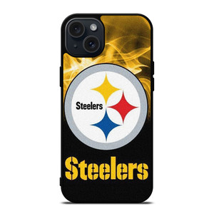 PITTSBURGH STEELERS NFL FIRE iPhone 15 Plus Case Cover