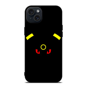 POKEMON UMBREON FLAT ICON iPhone 15 Plus Case Cover