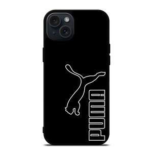 PUMA LOGO BLACK iPhone 15 Plus Case Cover