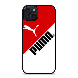 PUMA RED LOGO iPhone 15 Plus Case Cover