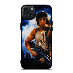RAMBO FIRST BLOOD CLASSIC MOVIES iPhone 15 Plus Case Cover