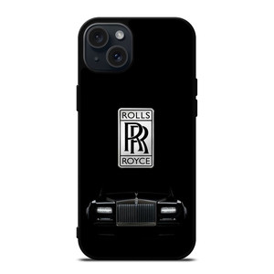 ROLLS ROYCE CAR SILHOUETTE iPhone 15 Plus Case Cover ROLLS ROYCE CAR SILHOUETTE iPhone 15 Plus Case Cover