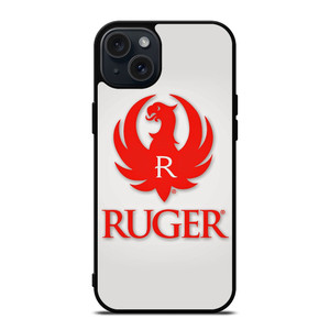 RUGER FIREARM WHITE iPhone 15 Plus Case Cover