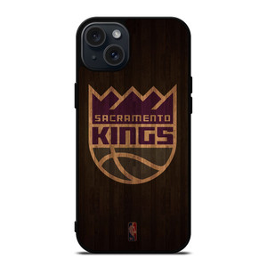 SACRAMENTO KINGS BASKETBALL COURT NBA iPhone 15 Plus Case Cover