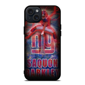 SAQUON BARKLEY NEW YORK GIANTS NFL iPhone 15 Plus Case Cover