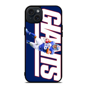 SAQUON BARKLEY NEW YORK GIANTS iPhone 15 Plus Case Cover