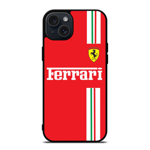 SCUDERIA FERRARI F1 STRIPE iPhone 15 Plus Case Cover SCUDERIA FERRARI F1 STRIPE iPhone 15 Plus Case Cover