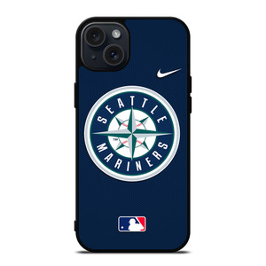 SEATTLE MARINERS MLB BASEBALL NIKE iPhone 15 Plus Case Cover SEATTLE MARINERS MLB BASEBALL NIKE iPhone 15 Plus Case Cover