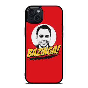 SHELDON COOPER BAZINGA BIG BANG THEORY iPhone 15 Plus Case Cover
