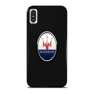 MASERATI LOGO CARBON FIBER iPhone X / XS Case Cover MASERATI LOGO CARBON FIBER iPhone X / XS Case Cover