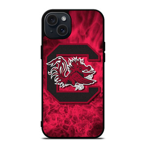 SOUTH CAROLINA GAMECOCKS FOOTBALL LOGO iPhone 15 Plus Case Cover