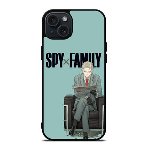 SPY X FAMILY LOID FORGER COMIC iPhone 15 Plus Case Cover