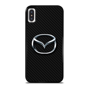 MAZDA MOTORS CARBON FIBER iPhone X / XS Case Cover