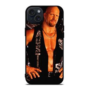 STONE COLD STEVE AUSTIN WRESTLING iPhone 15 Plus Case Cover