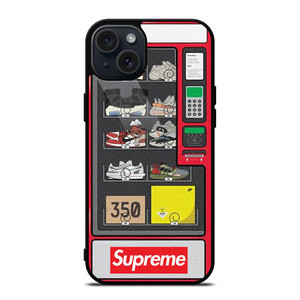 SUPREME SNEAKERS VENDING MACHINE iPhone 15 Plus Case Cover SUPREME SNEAKERS VENDING MACHINE iPhone 15 Plus Case Cover