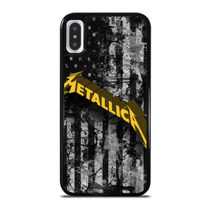 METALLICA AMERICA ROCK BAND iPhone X / XS Case Cover METALLICA AMERICA ROCK BAND iPhone X / XS Case Cover