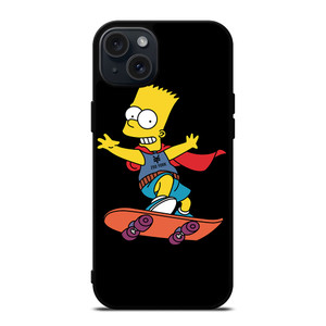 THE SIMPSONS ZOO YORK SKATEBOARD iPhone 15 Plus Case Cover