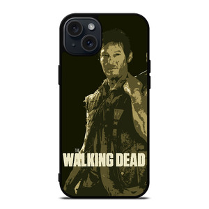 THE WALKING DEAD DARYL DIXON ART iPhone 15 Plus Case Cover