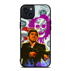 TONY MONTANA AL PACINO SCARFACE iPhone 15 Plus Case Cover