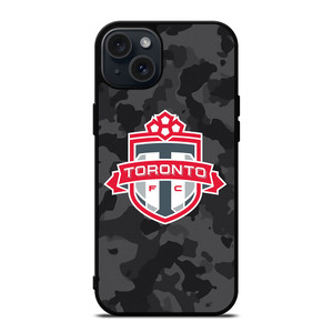 TORONTO FC MLS BLACK CAMO iPhone 15 Plus Case Cover