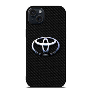 TOYOTA MOTOR CARBON FIBER iPhone 15 Plus Case Cover