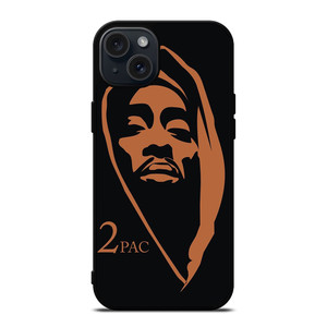 TUPAC SHAKUR SILHOUETTE iPhone 15 Plus Case Cover TUPAC SHAKUR SILHOUETTE iPhone 15 Plus Case Cover
