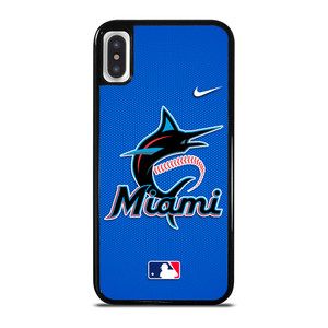 MIAMI MARLINS MLB BASEBALL NIKE iPhone X / XS Case Cover