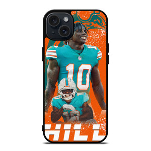 TYREEK HILL MIAMI DOLPHINS NFL iPhone 15 Plus Case Cover TYREEK HILL MIAMI DOLPHINS NFL iPhone 15 Plus Case Cover