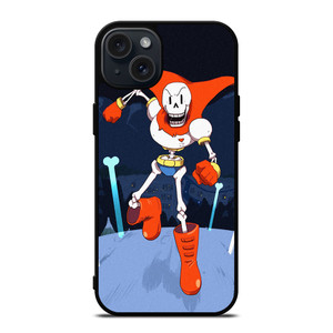 UNDERTALE PAPYRUS GAMES iPhone 15 Plus Case Cover UNDERTALE PAPYRUS GAMES iPhone 15 Plus Case Cover