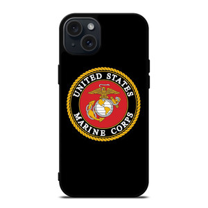 UNITED STATES MARINE CORPS LOGO iPhone 15 Plus Case Cover