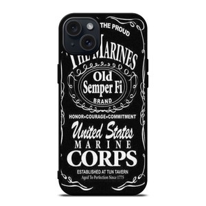 UNITED STATES US MARINE CORPS iPhone 15 Plus Case Cover