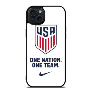 UNITED STATES USMNT SOCCER NIKE iPhone 15 Plus Case Cover UNITED STATES USMNT SOCCER NIKE iPhone 15 Plus Case Cover