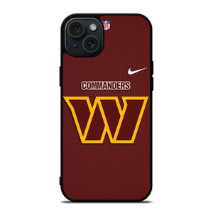 WASHINGTON COMMANDERS NFL FOOTBALL NIKE iPhone 15 Plus Case Cover