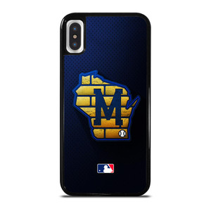 MILWAUKEE BREWERS MLB BASEBALL ICON iPhone X / XS Case Cover