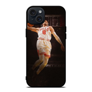 ZACH LAVINE CHICAGO BULLS DUNK iPhone 15 Plus Case Cover