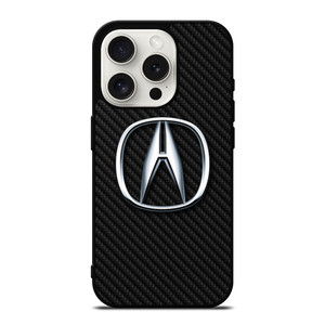 ACURA MOTORS CARBON FIBER iPhone 15 Pro Case Cover