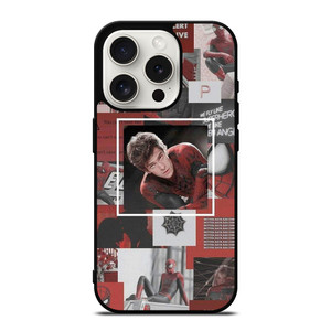 ANDREW GARFIELD SPIDER MAN COLLAGE iPhone 15 Pro Case Cover