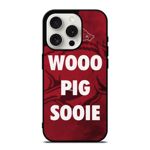 ARKANSAS RAZORBACKS WOO PIG SOOIE iPhone 15 Pro Case Cover ARKANSAS RAZORBACKS WOO PIG SOOIE iPhone 15 Pro Case Cover