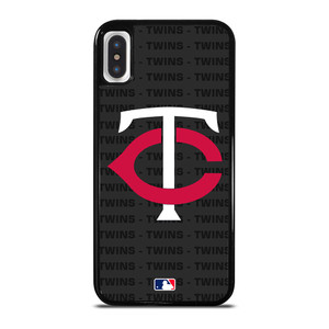 MINNESOTA TWINS BASEBALL BLACK iPhone X / XS Case Cover
