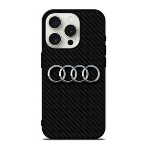 AUDI MOTOR CARBON FIBER iPhone 15 Pro Case Cover