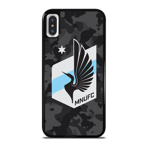 MINNESOTA UNITED FC MLS BLACK CAMO iPhone X / XS Case Cover